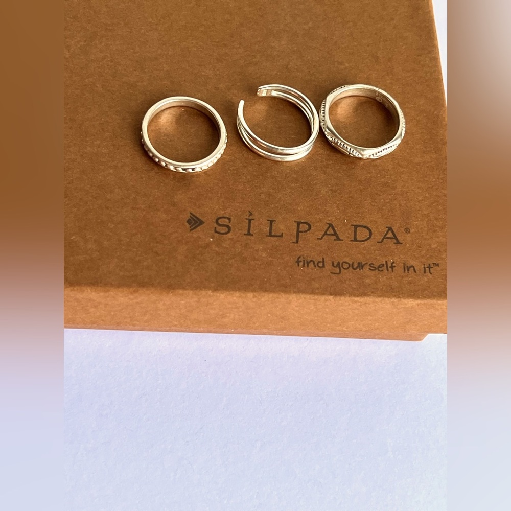 Silpada sterling silver rings - Picture 3 of 3